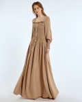 SIXDO Woven Flared Dress 2025